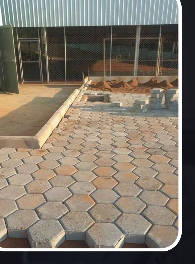 Obra em área escolar